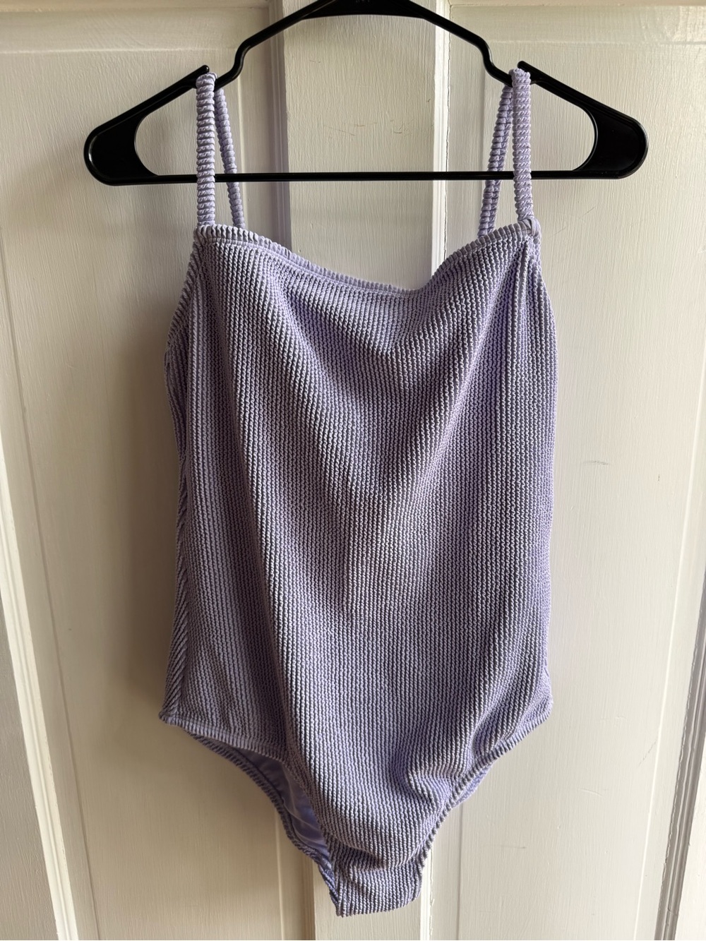 Kona Sol Soft Lavender Knit Swimsuit